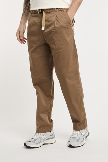 Pantalone joggers in cotone con pinces - 2