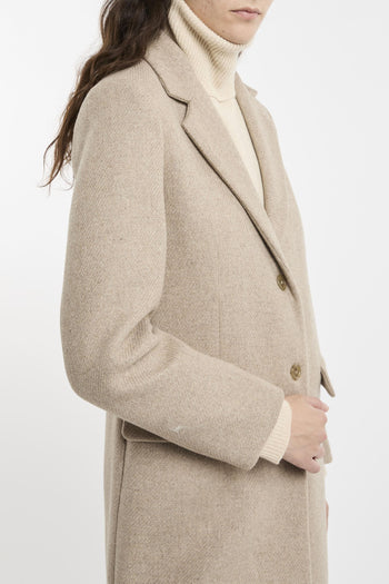 Cappotto lungo in misto lana - 2