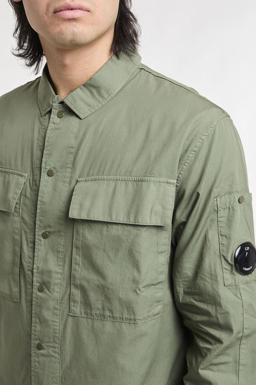 Overshirt in cotone