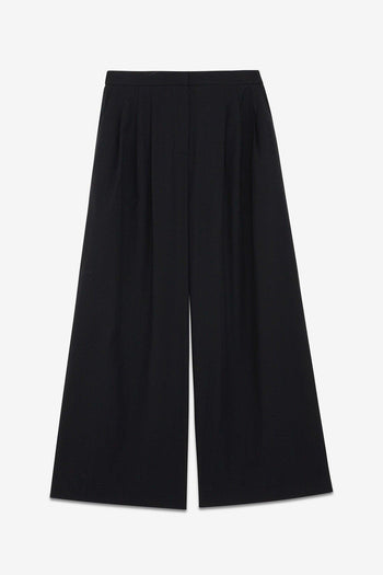 Pantalone ampio con pince - 5