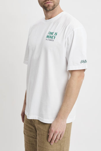 T-shirt Delmar con stampa "Time is money" - 3