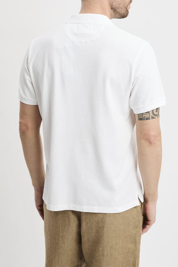 Polo Charles in piquet di cotone - 6