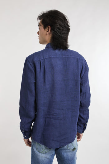 Camicia Pierce Riviera in lino dyed - 7