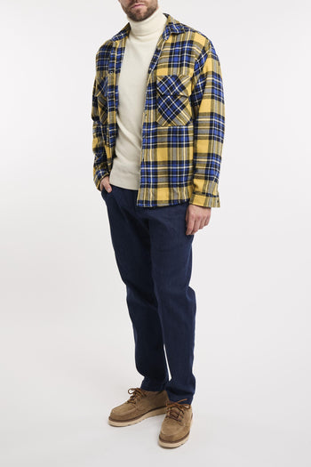 Camicia oversize stampa check - 7