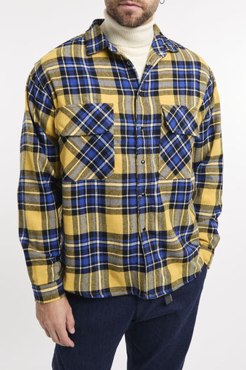 Camicia oversize stampa check - 2