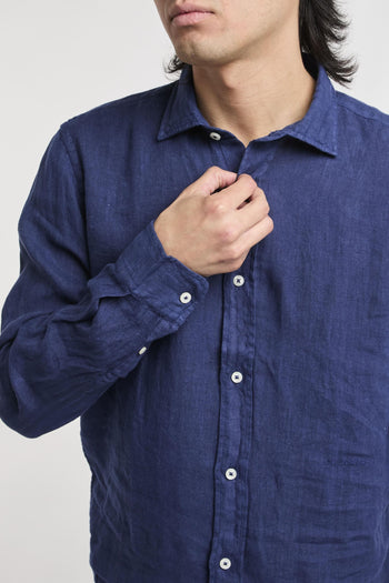 Camicia Pierce Riviera in lino dyed - 4