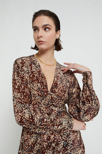 Abito lungo in viscosa - 2