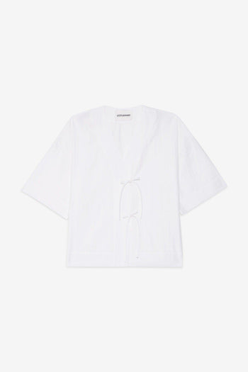 Camicia kimono a mezza manica - 5