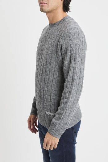 Maglia girocollo Cable - 2