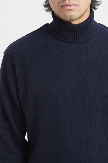 Maglia collo alto lambswool - 5