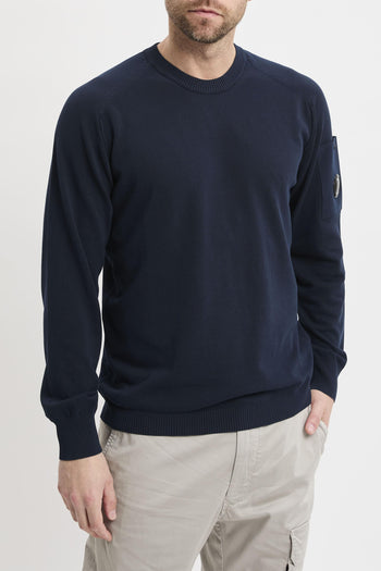 Maglia girocollo in cotone crrepe - 2