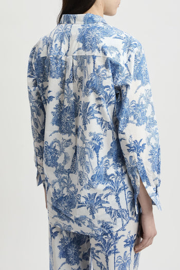 Camicia Brigitte in cotone con stampa - 6