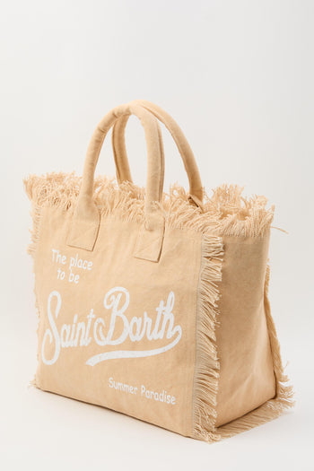 Borsa Vanity regular in canvas - 2