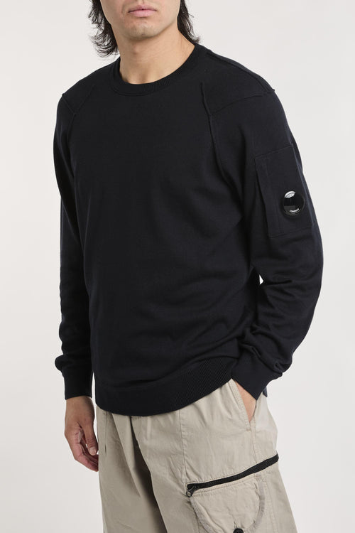 Maglia girocollo in cotone