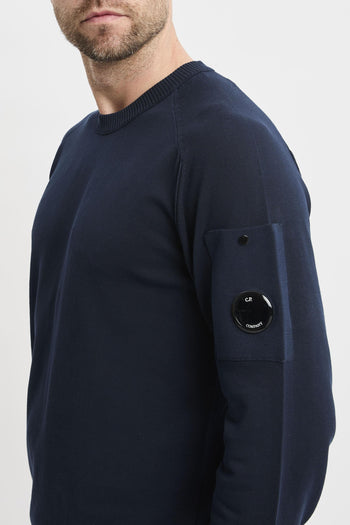 Maglia girocollo in cotone crrepe - 3