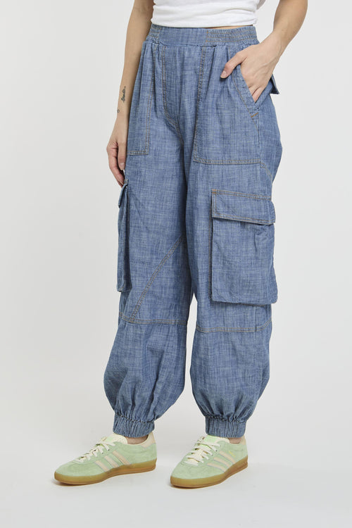 Pantalone chambray - 2