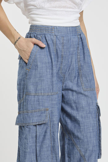 Pantalone chambray - 4