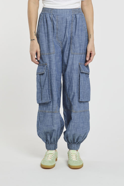 Pantalone chambray