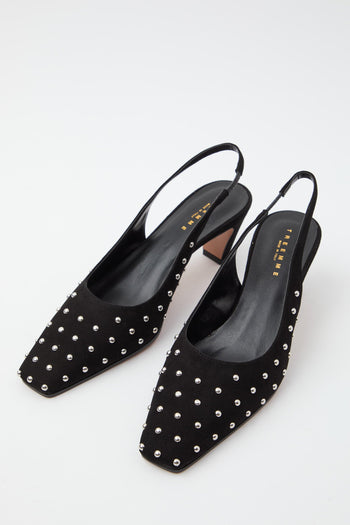 Slingback Nero Donna - 4