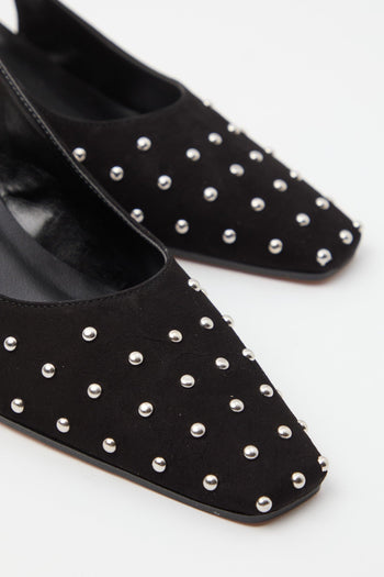 Slingback Nero Donna - 7