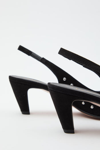 Slingback Nero Donna - 2