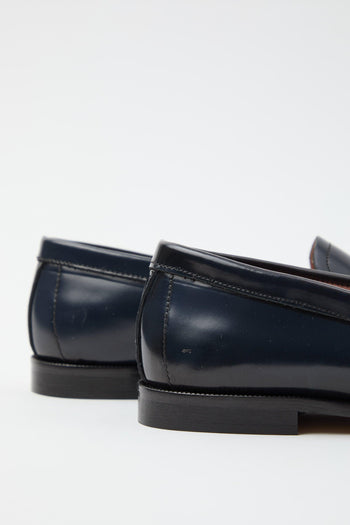 Mocassino Blu Donna - 3