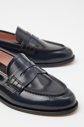 Mocassino Blu Donna - 4