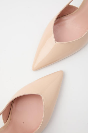 Slingback Nude Donna - 3