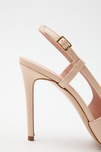 Slingback Nude Donna - 4