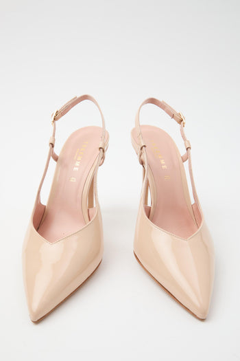 Slingback Nude Donna - 7