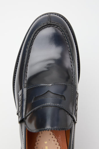 Mocassino Blu Uomo - 4