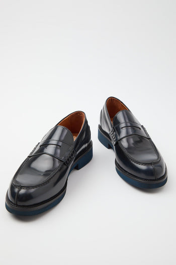 Mocassino Blu Uomo - 7