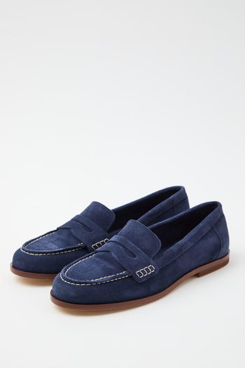 Mocassino Blu Donna - 2