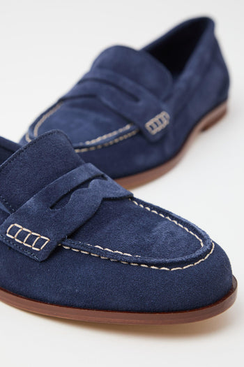 Mocassino Blu Donna - 3