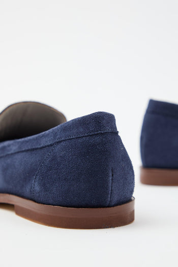 Mocassino Blu Donna - 4