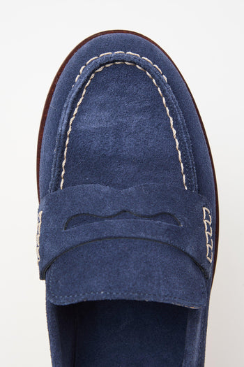 Mocassino Blu Donna - 6