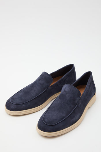 Mocassino Blu Uomo - 3