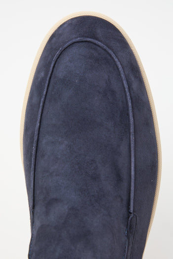 Mocassino Blu Uomo - 5