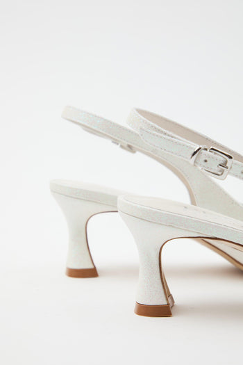 Slingback Bianco Donna - 6