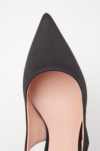 Slingback Nero Donna - 8