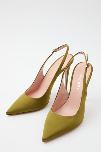 Slingback Senape Donna - 3