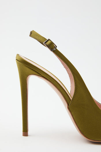Slingback Senape Donna - 4