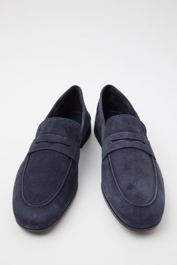 Mocassino Blu Uomo - 5