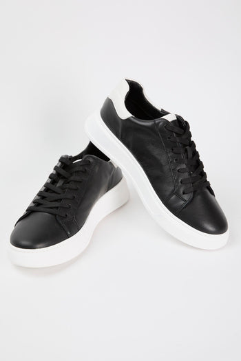 4us Sneaker Nero+bianco Uomo - 6