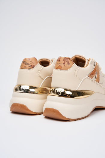 Sneaker Avorio/geo Beige Donna - 5