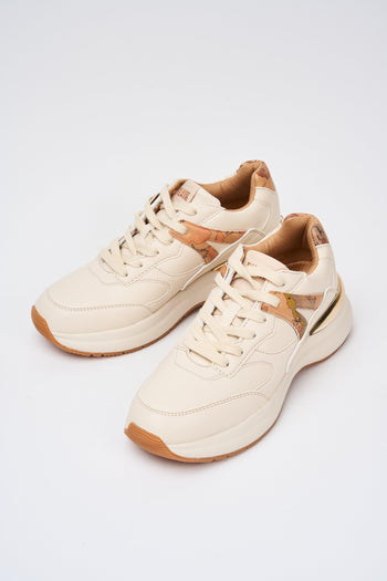 Sneaker Avorio/geo Beige Donna - 6