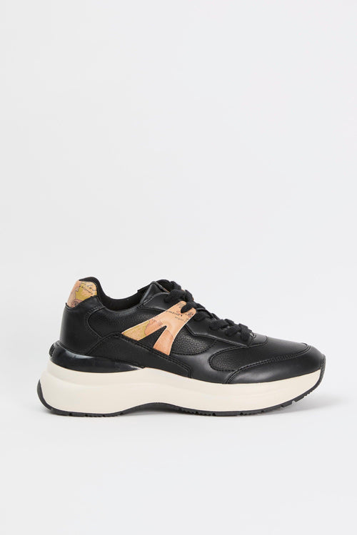 Sneaker Nero/geo Beige Donna