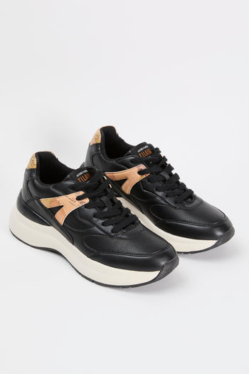 Sneaker Nero/geo Beige Donna - 3