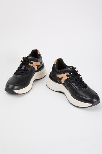 Sneaker Nero/geo Beige Donna - 6