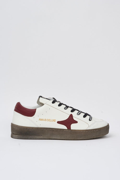 Sneaker Bianco/rosso Uomo